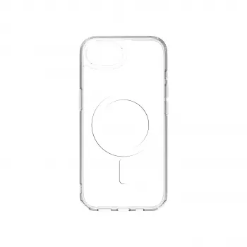 JUST MUST JM Crystal met MagSafe voor iPhone 16e/17e transparant