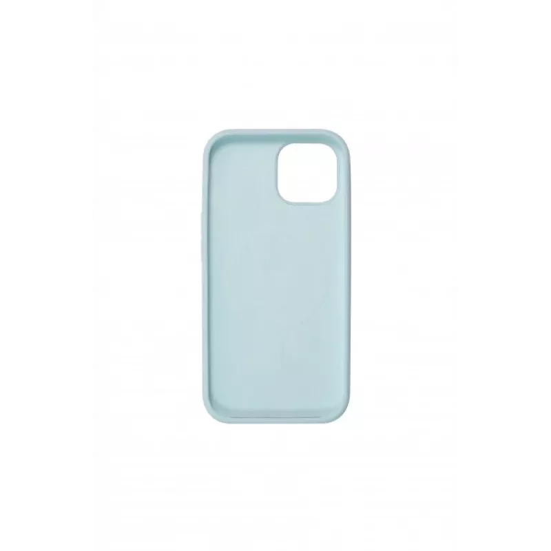 JUST MUST JM MAGSAFE REGULAR DEFENSE SILICONE voor iPhone 15 lichtblauw