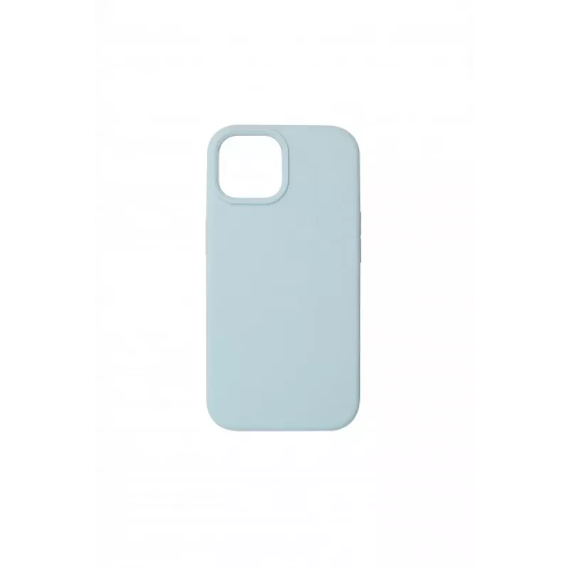 JUST MUST JM MAGSAFE REGULAR DEFENSE SILICONE voor iPhone 15 lichtblauw