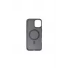 JUST MUST JM MAGSAFE SILK FROST I Case voor iPhone 16 Plus Zwart