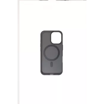 JUST MUST JM MAGSAFE SILK FROST I voor iPhone 16 Zwart