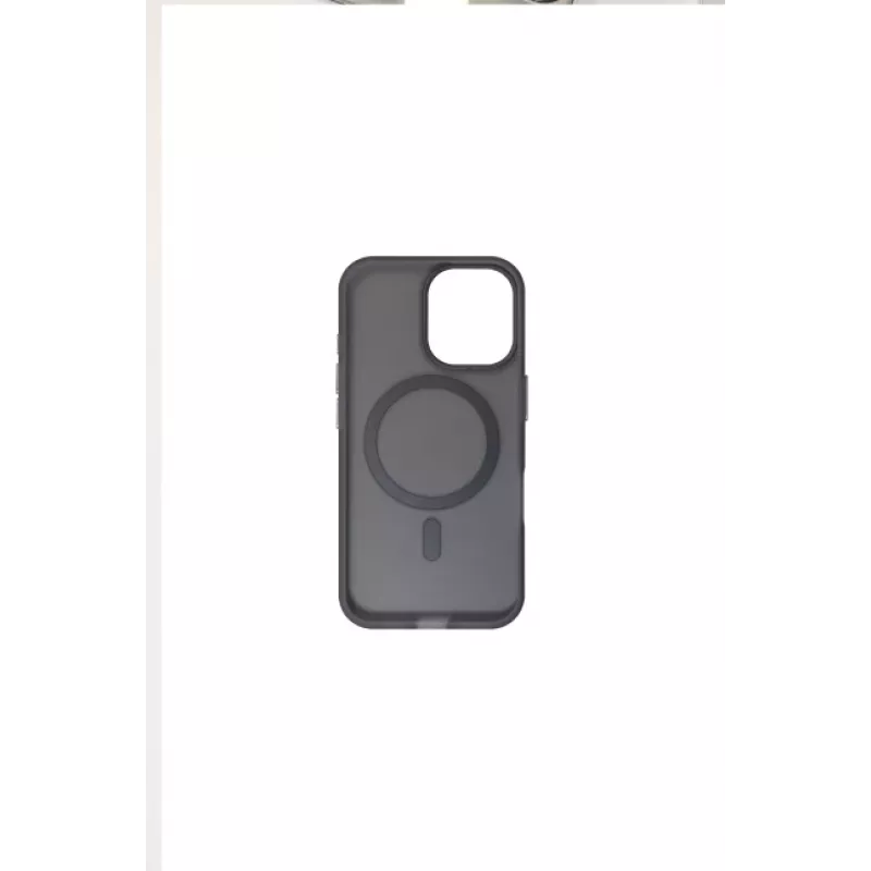 JUST MUST JM MAGSAFE SILK FROST I voor iPhone 16 Zwart