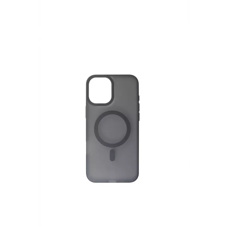 JUST MUST JM MAGSAFE SILK FROST I voor iPhone 16 Zwart