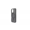 JUST MUST JM MAGSAFE SILK FROST I voor iPhone 16 Zwart