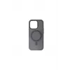 JUST MUST JM MAGSAFE SILK FROST I voor iPhone 16 Pro zwart