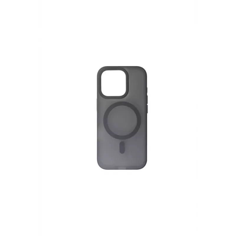 JUST MUST JM MAGSAFE SILK FROST I voor iPhone 16 Pro zwart