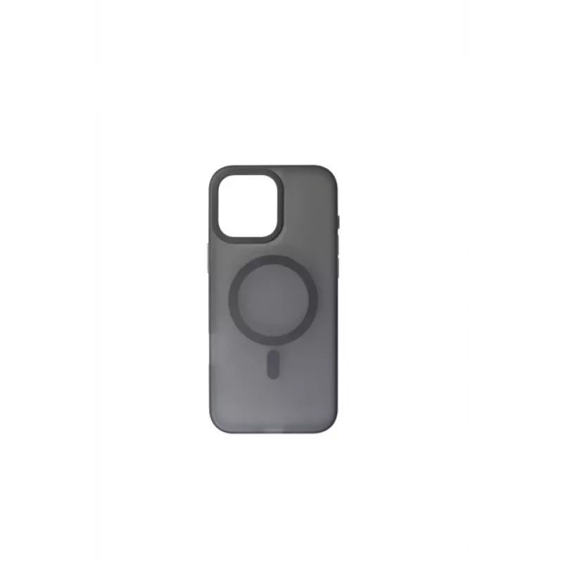 JUST MUST JM MAGSAFE SILK FROST I voor iPhone 16 Pro Max zwart
