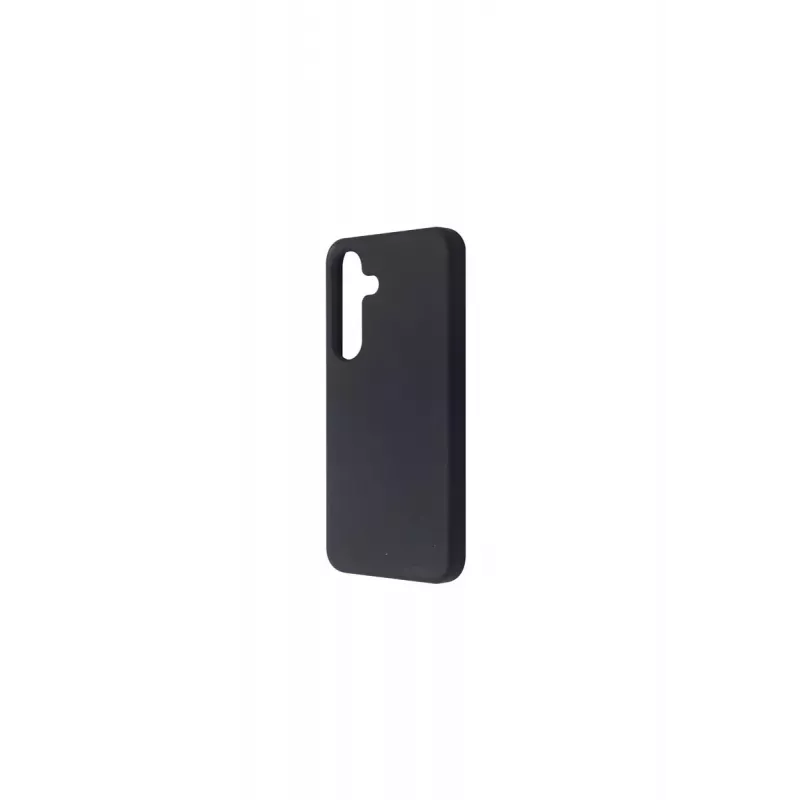 JUST MUST JM Regular Defense siliconen achterkanthoes voor Samsung Galaxy S25 – zwart