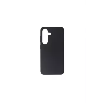 JUST MUST JM Regular Defense siliconen achterkanthoes voor Samsung Galaxy S25 – zwart