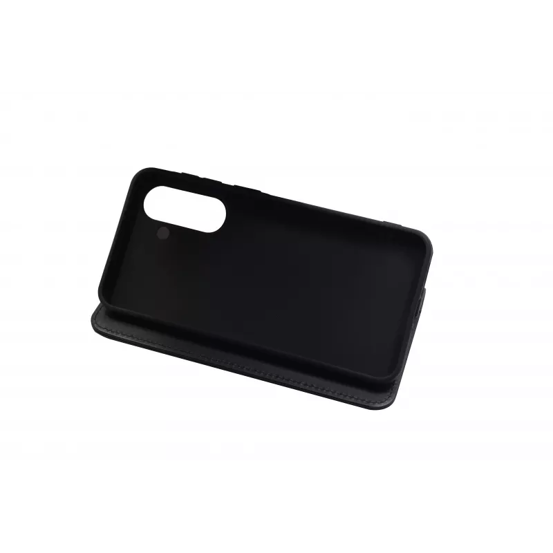 JUST MUST JM STAND FLIP CASE voor Galaxy A37, zwart