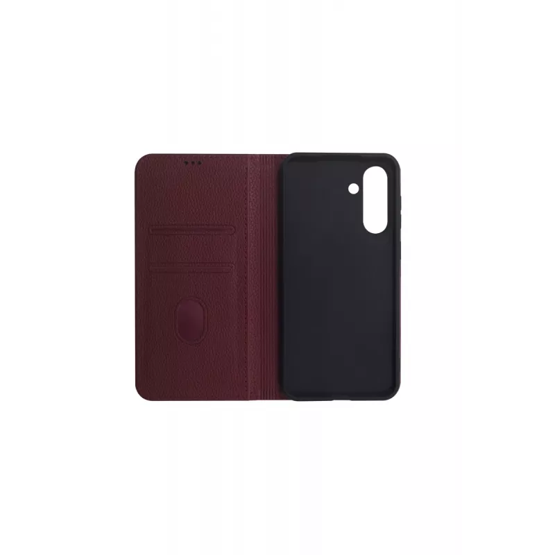 JUST MUST JM STAND FLIP CASE voor Galaxy A56, bordeauxrood