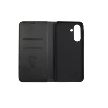 JUST MUST JM STAND FLIP CASE voor Galaxy A57, zwart