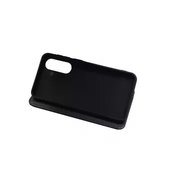 JUST MUST JM STAND FLIP CASE voor Galaxy A57, zwart