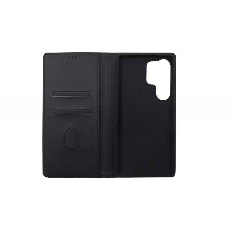 JUST MUST JM STAND FLIP CASE voor Galaxy S25 Ultra zwart
