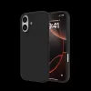 JUST MUST REGULAR DEFENSE SILICONE met MAGSAFE voor iPhone 17 zwart