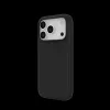JUST MUST REGULAR DEFENSE SILICONE met MAGSAFE voor iPhone 17 Pro zwart
