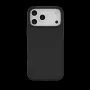 JUST MUST REGULAR DEFENSE SILICONE met MAGSAFE voor iPhone 17 Pro Max Zwart