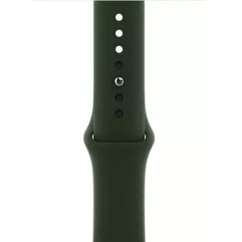 Just Must universele JM liquid siliconen case voor Apple Watch armband 38/40/41 olijfgroen