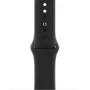 Just Must Universal JM Liquid Silicone Case voor Apple Watch Band 42/44/45 zwart