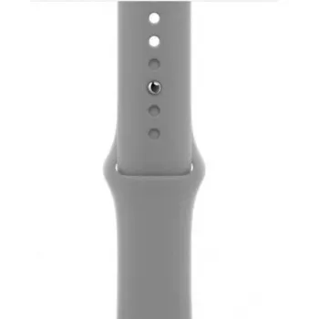 Just Must Universele JM LIQUID SILICONE Case voor Apple Watch band 42/44/45 lichtgrijs