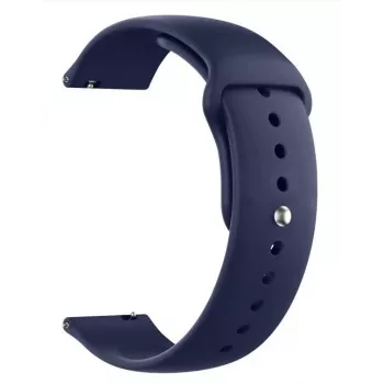 Just Must Universele JM S1 voor Galaxy Watch 4 armbanden 20 mm blauw