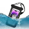 JUST MUST Waterdichte telefoonhoes, zwart