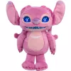 Just Play Disney Stitch Many Moods Angel knuffel - roze - 17,8 cm