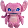 Just Play Disney Stitch Many Moods Angel knuffel - roze - 17,8 cm