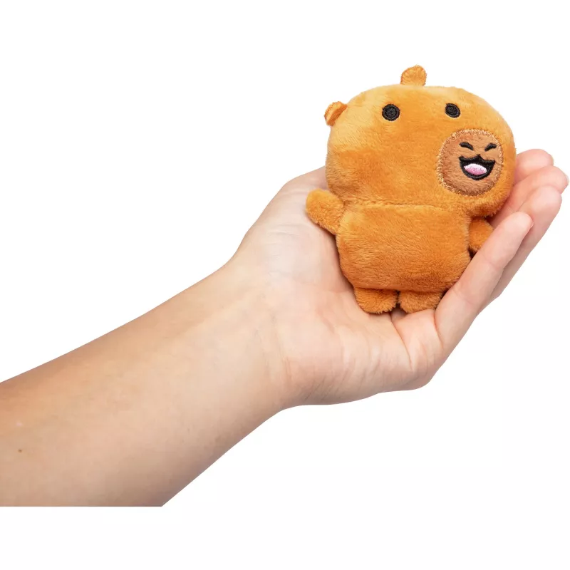 JUST PLAY Emotional Support Capybaras pluchen knuffel 7 inch bruin/tan
