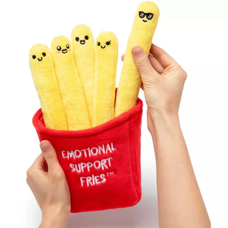 Just Play Emotional Support Fries knuffel
