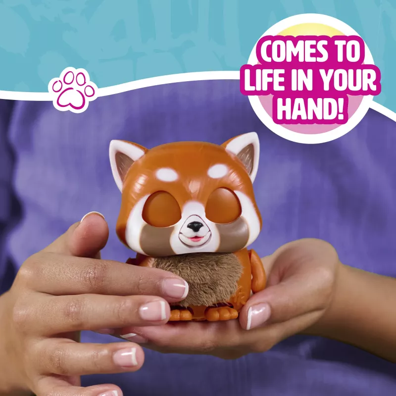 JUST PLAY furReal Handfuls - Rode Panda interactief pluchen dier