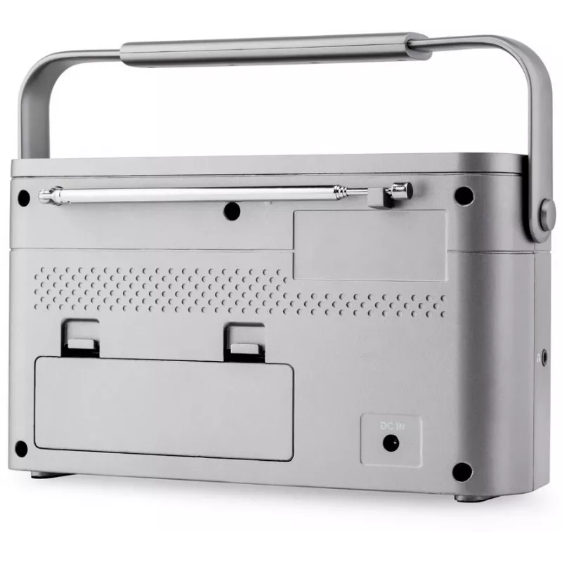 JVC RA-E315G draagbare radio grijs