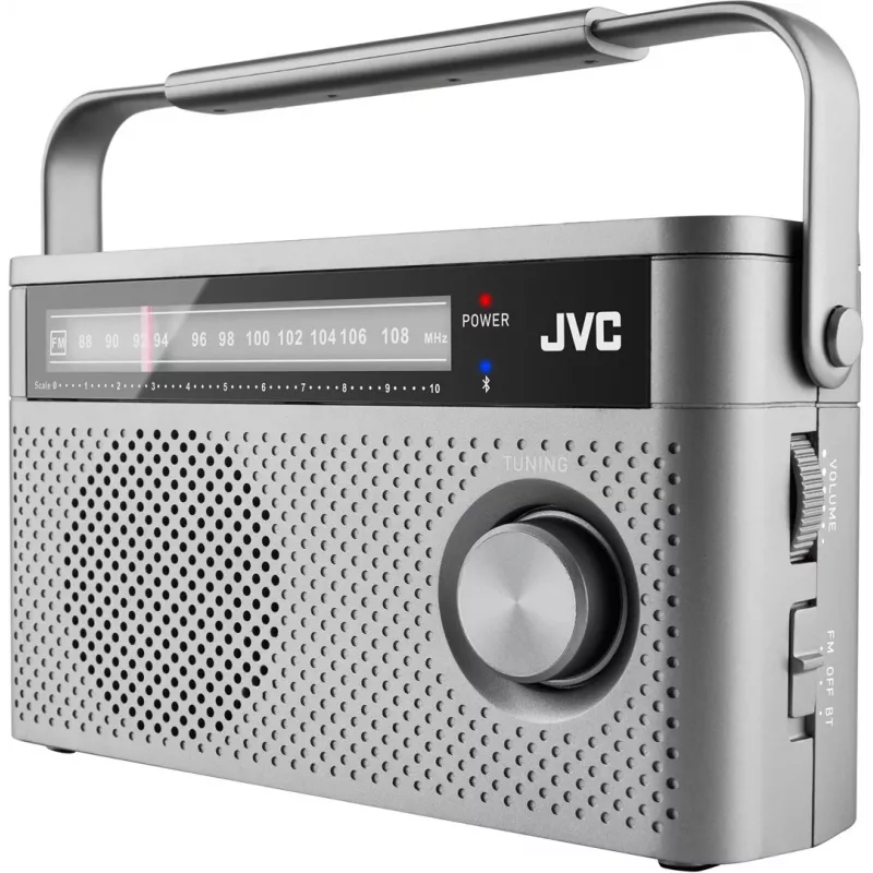 JVC RA-E315G draagbare radio grijs