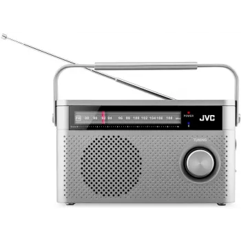 JVC RA-E315G draagbare radio grijs