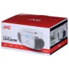 JVC RC-E451W Draagbare CD-speler met FM/AM-radio, AUX-ingang, Bass Boost, Wit