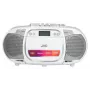 JVC RC-E451W Draagbare CD-speler met FM/AM-radio, AUX-ingang, Bass Boost, Wit
