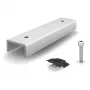 K2 Systems 1006039 RailConnector FlatConnector set – platte verbinder set voor K2 SolidRail/CrossRail – zilver