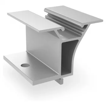 K2 Systems Dome 6.0 Peak platdak-zonmontagesysteem, aluminium & grijs