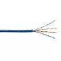 Kabel Emiter Net UTP (U/UTP) Cat.5e, Linka, 4x2x24AWG, PCW, blauw