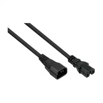 Kabelmeister IEC C14 naar C15 stroomkabel 3m (SK1450-S030) – zwart