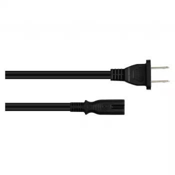 Kabelmeister netkabel VS type A naar C7 UL zwart 1,8 m