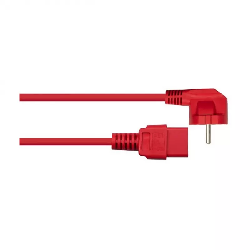 KABELMEISTER SK0190-R018 netkabel Schuko naar IEC C13 1,8m zwart