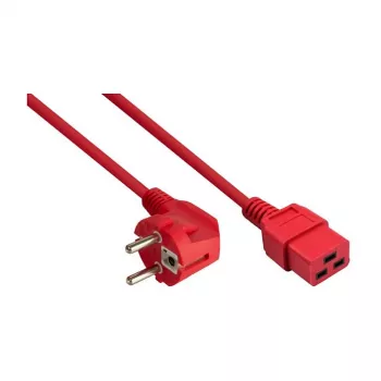 KABELMEISTER SK0190-R018 netkabel Schuko naar IEC C13 1,8m zwart