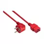 KABELMEISTER SK0190-R018 netkabel Schuko naar IEC C13 1,8m zwart