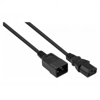 Kabelmeister SK2030-S050 C20-C13 verlengkabel 5m zwart