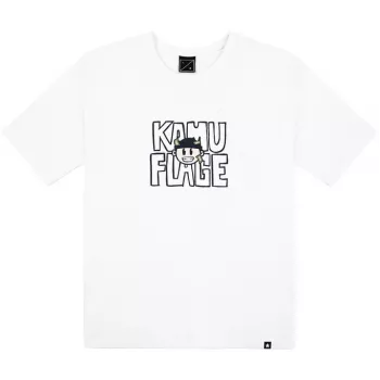 Kamuflage Cashout T-shirt wit L maat