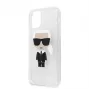 Karl Lagerfeld Apple iPhone 11 Pro Max Glitter Iconic body cover zilver