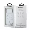 Karl Lagerfeld Apple iPhone 18 Pro Max HC MagSafe IML Clear Case met Karl Script Logo Transparant