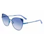 KARL LAGERFELD KL341S-400 dames vlinder zonnebril blauw verloop 56mm
