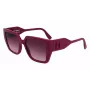 KARL LAGERFELD KL6098S-501 dames vierkante acetaat zonnebril 52mm